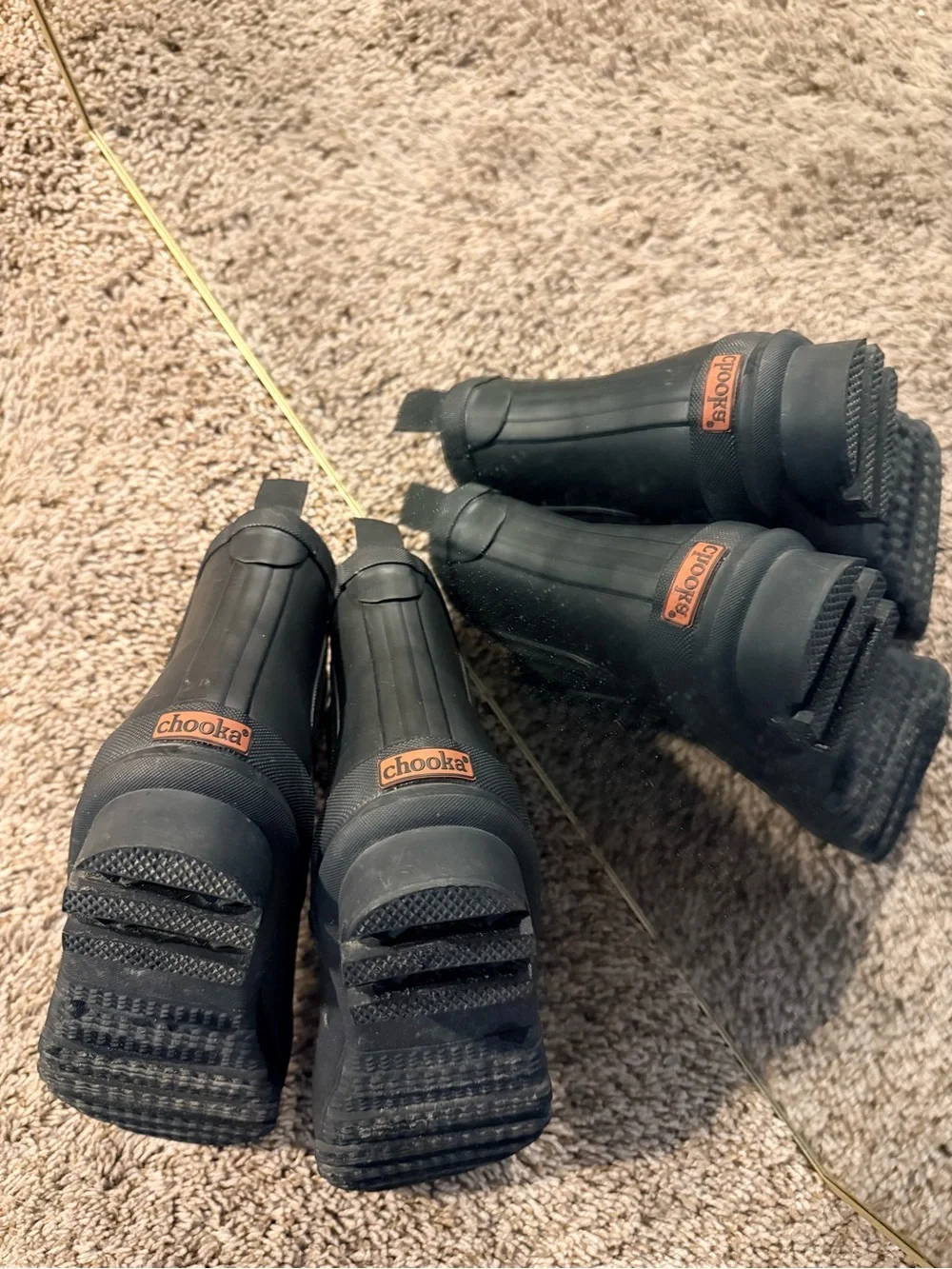 chooka waterproof black